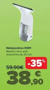 Oferta de Kärcher - Limpiacristales KWI1 por 38,9€ en Carrefour