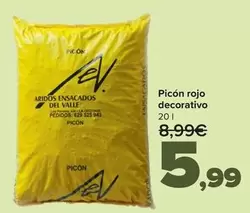 Oferta de Picon Rojo Decorativo por 5,99€ en Carrefour