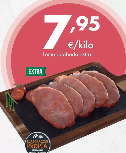 Oferta de Lomo Adobado Extra  por 7,95€ en Supermercados Lupa