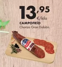 Oferta de Campofrío - Chorizo Gran Doblón por 13,95€ en Supermercados Lupa