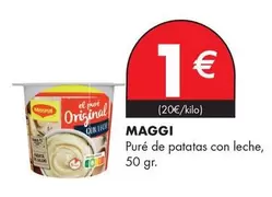 Oferta de Maggi - Pure De Patatas Con Leche por 1€ en Supermercados Lupa