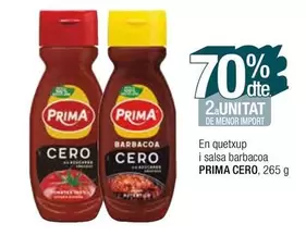 Oferta de Prima - Cero En Quetxup I Salsa Barbacoa en Condis