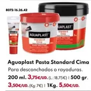 Oferta de Aguaplast Pasta Standard Cima por 3,5€ en BricoCentro