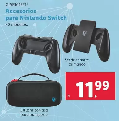 Oferta de SilverCrest - Accesorios Para Nintendo Switch por 11,99€ en Lidl