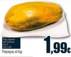 Oferta de Papaya por 1,99€ en Unide Market