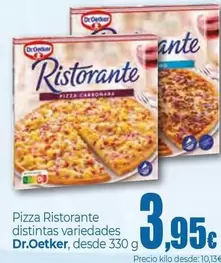 Oferta de Dr Oetker - Pizza Ristorante  por 3,95€ en Unide Supermercados