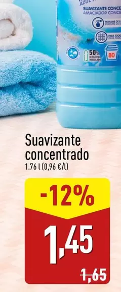 Oferta de Suavizante Concentrado por 1,45€ en ALDI