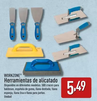 Oferta de Workzone - Herramientas De Alicatado por 5,49€ en ALDI