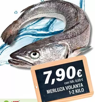 Oferta de Merluza Volanta 1-2 Kilo por 7,9€ en Cash Ifa