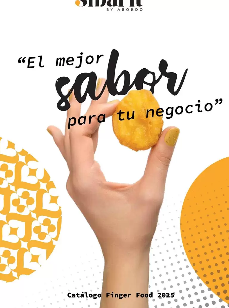 Oferta de Catálogo Finger Food 2025 en Abordo