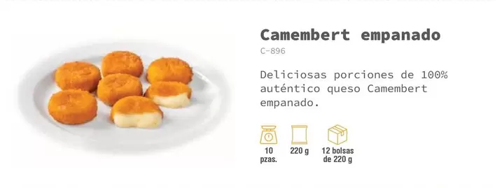 Oferta de Camembert - Camembert Empanado en Abordo