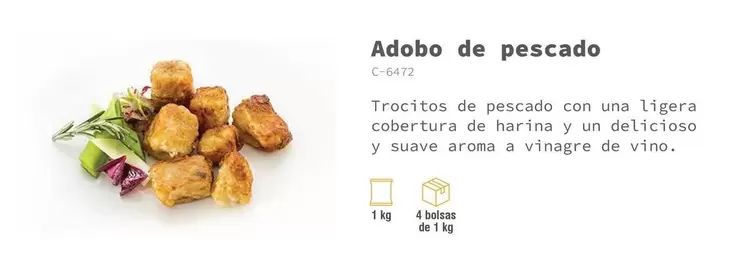 Oferta de Adobo De Pescado en Abordo