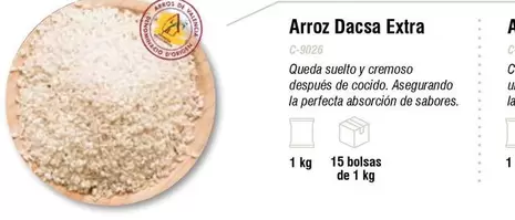 Oferta de Dacsa - Arroz Extra en Abordo