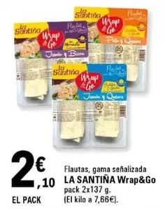 Oferta de Flautas por 2,1€ en E.Leclerc