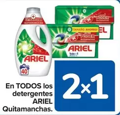 Oferta de Ariel - En Todos Los Detergentes Quitamanchas en Carrefour