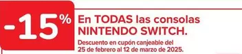 Oferta de Nintendo Switch - En Todas Las Consolas   en Carrefour