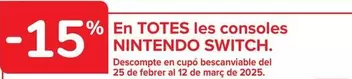 Oferta de Nintendo Switch - En Todas Las Consolas   en Carrefour