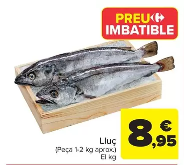 Oferta de Merluza por 8,95€ en Carrefour