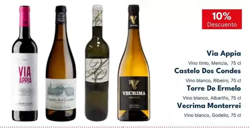 Oferta de Vecrima - Vino Blanco, Godello en Cash Unide