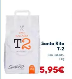 Oferta de Santa Rita - T-2 por 5,95€ en Cash Unide