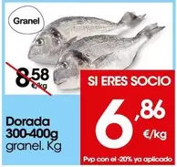 Oferta de Dorada por 6,86€ en Eroski