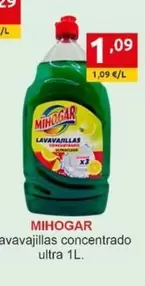 Oferta de Mihogar - Lavavajillas Concentrado por 1,09€ en Supermercados Extremadura