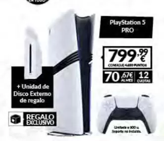 Oferta de PlayStation - 5 Pro por 799,99€ en Game