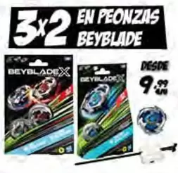 Oferta de Beyblade - En Peonzas por 9,99€ en Game