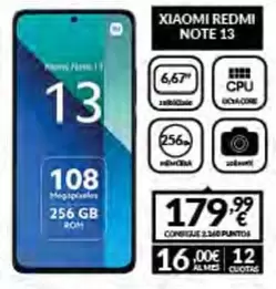 Oferta de Xiaomi - Redmi Note 13 por 179,99€ en Game