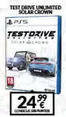 Oferta de Solar - Test Drive Unlimited  Crown por 24,99€ en Game