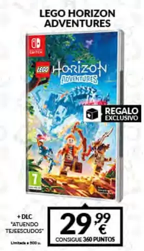 Oferta de Switch Lego Horizon Adventures  por 29,99€ en Game