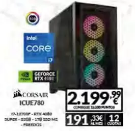 Oferta de Corsair - ICUE780  por 2199,99€ en Game