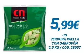 Oferta de Cn - Verdura Paella Con Garrofon por 5,99€ en Dialsur Cash & Carry