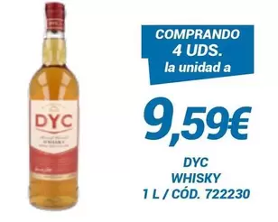 Oferta de Dyc - Whisky por 9,59€ en Dialsur Cash & Carry