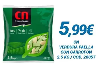 Oferta de Cn - Verdura Paella Con Garrofon por 5,99€ en Dialsur Cash & Carry