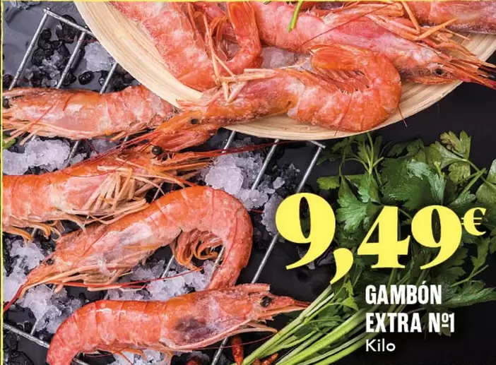 Oferta de Gambón Extra  por 9,49€ en Gadis