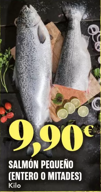 Oferta de Salmón Pequeño por 9,9€ en Gadis