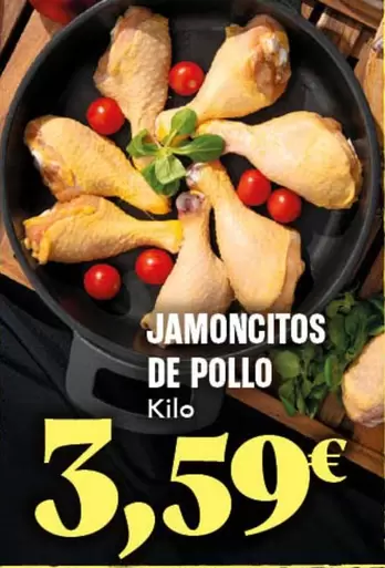 Oferta de Jamoncitos De Pollo por 3,59€ en Gadis