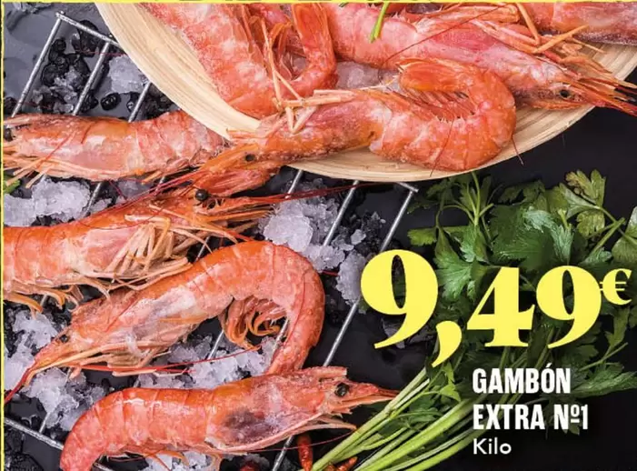 Oferta de Gambón Extra N'1 por 9,49€ en Gadis