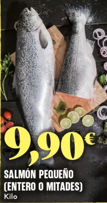 Oferta de Salmón Pequeño por 9,9€ en Gadis