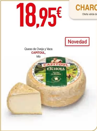 Oferta de Capitoul - Queso De Oveja Y Vaca por 18,95€ en Masymas