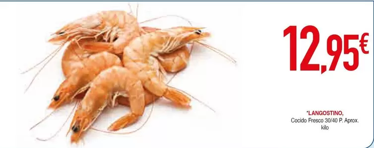 Oferta de Langostino por 12,95€ en Masymas