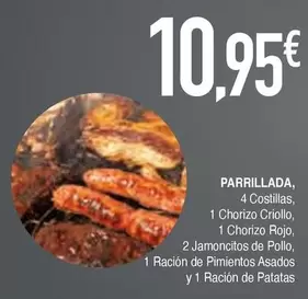 Oferta de Parrillada por 10,95€ en Masymas