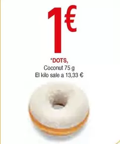 Oferta de Dots Coconut por 1€ en Masymas