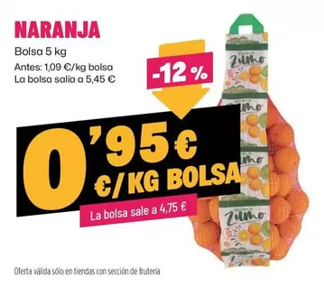 Oferta de Naranja por 0,95€ en Ahorramas