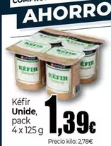 Oferta de Unide - Kéfir por 1,39€ en UDACO