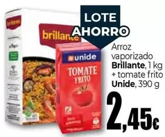 Oferta de Brillante - Arroz Vaporizado por 2,45€ en UDACO