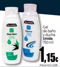 Oferta de Unide - Gel De Bano Y Ducha por 1,15€ en Unide Supermercados