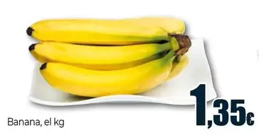 Oferta de Banana por 1,35€ en Unide Market