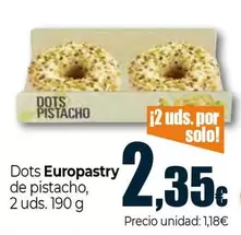 Oferta de Europastry - Dots De Pistacho por 2,35€ en Unide Market